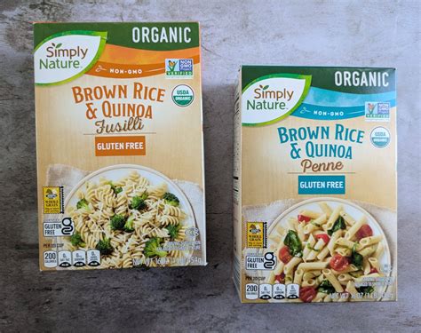 Simply Nature Brown Rice & Quinoa Fusilli and Penne | Aldi Reviewer
