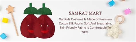 Buy SAMRAT MART Kids's Smiley Face Fruit and Vegetable Cotton Silk ...