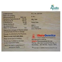 Meganeuron Forte Injection 5 x 2 ml | Uses, Side Effects, Price ...