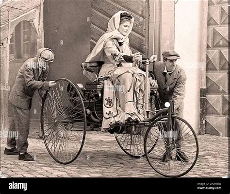 Karl Benz First Car Diagram