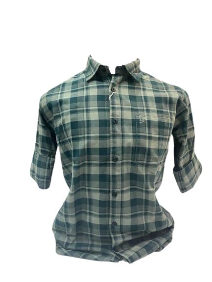 RAM Readymade Garments Classic Fit Checks Cotton Casual Shirt for Men ...