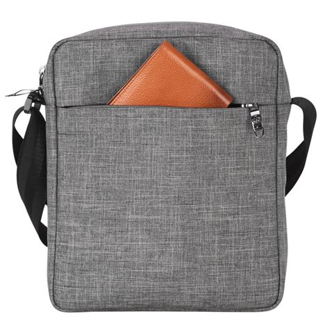Cosmus Unisex Paris Travel Sling Bag - Grey Water Resistance Polyester ...