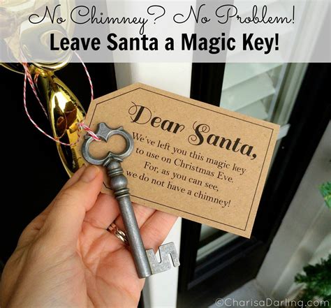 Free Printable Santas Magic Key Poem Printable | Plan Your Year Easily!