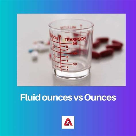 Fluid Ounces vs Ounces: Difference and Comparison