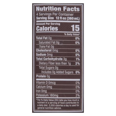 Califia Farms Medium Roast Cold Brew Unsweetened Black Coffee 48 fl oz ...