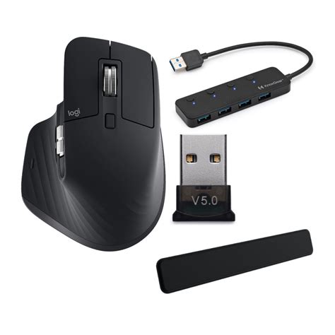 Buy Logitech MX Master 3S Performance Wireless Mouse (Black) with ...