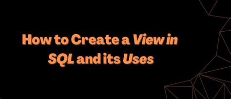 Image result for Write a Program Using View in SQL