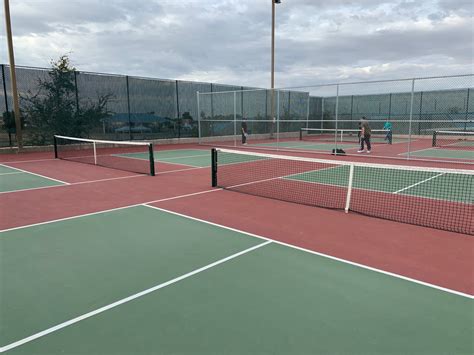 Pickleball courts at Black Mountain Recreation Center Pickleball Courts ...