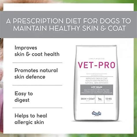 we love pets Vet pro Skin Coat 3 kg Dog Food for Healthy Skin and Coat ...