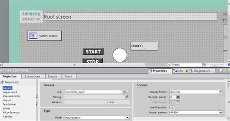 Alarm configuration and setting for Siemens HMI in Siemens TIA portal wincc