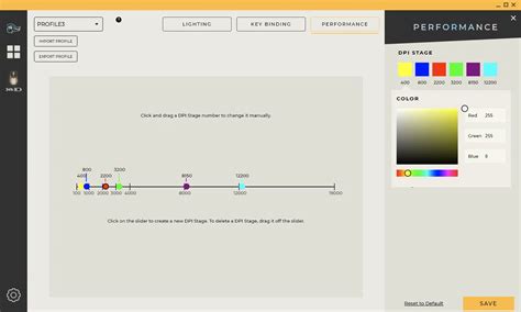 Image result for Glorious Model D DPI Settings Color