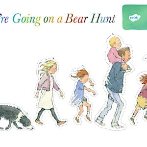 We’re Going on a Bear Hunt Stick Puppet | Reading | Craft