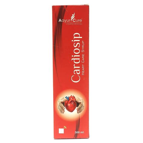 Buy Ayurcure Cardiosip Heart Care Syrup - 500ml Online at Low Prices in ...