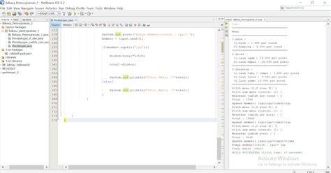Image result for Code Perulangan Java Netbeans