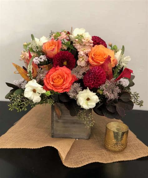 Classic Fall Blooms in Favorite Fall Hues | Flowers by Coley Las Vegas ...