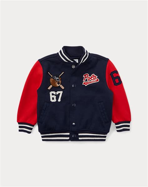 Polo Bear Baseball Jacket for Baby Boy | Ralph Lauren® IN