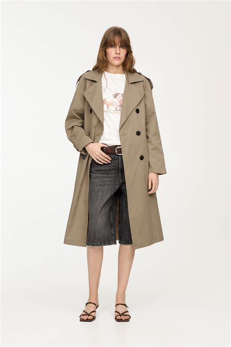 Women’s Trench Coats | PULL&BEAR