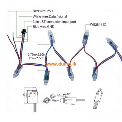 WS2811 LED Pixels 的图像结果