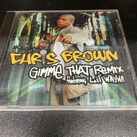 Yahoo!オークション - HIPHOP R&B CHRIS BROWN - GIMME THAT REMIX シ...