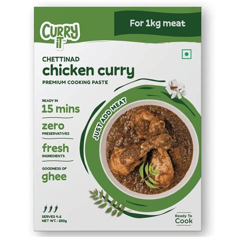 CURRYiT Chettinad Chicken Curry Paste 250g | Ready to Cook in 15 mins ...