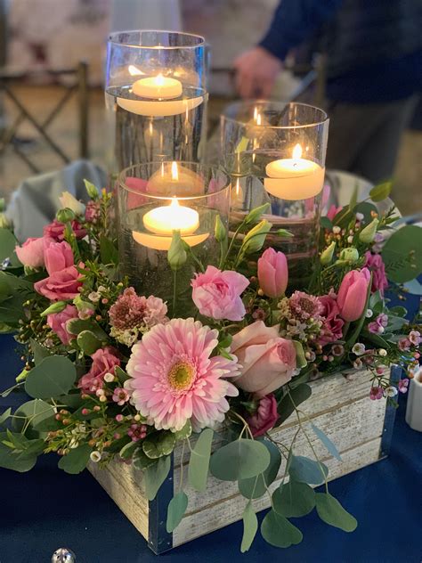Pictures Of Wedding Centerpieces With Flowers And Candles at Kathy ...