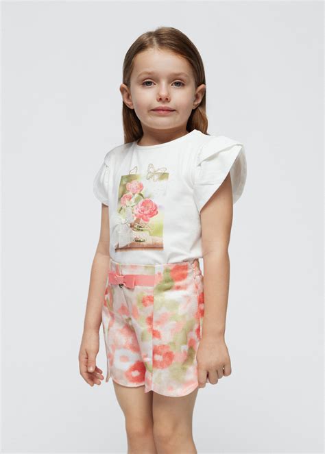 Short ondas estampado niña Nude | Mayoral