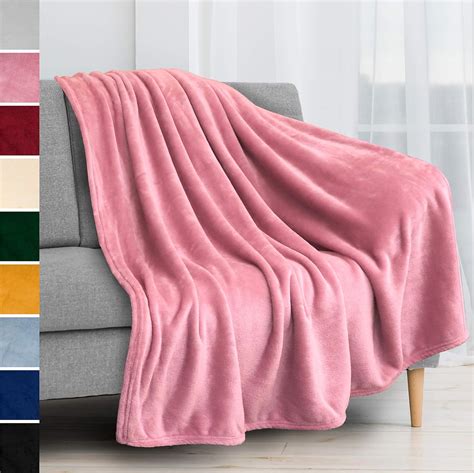 Amazon.com: PAVILIA Fleece Blanket Throw | Super Soft, Plush, Luxury ...