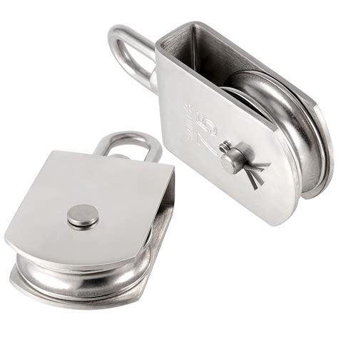 SEUNMUK 2 Pack M75 Lifting Single Pulley Roller, 304 India | Ubuy