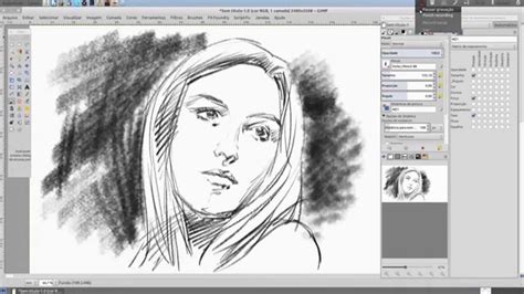 Rezultat imagine pentru GIMP Tutorial Sketch