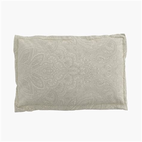 Buy Oxford Damask Set of 2 Printed Pillow Covers - 70x45cm from Home ...