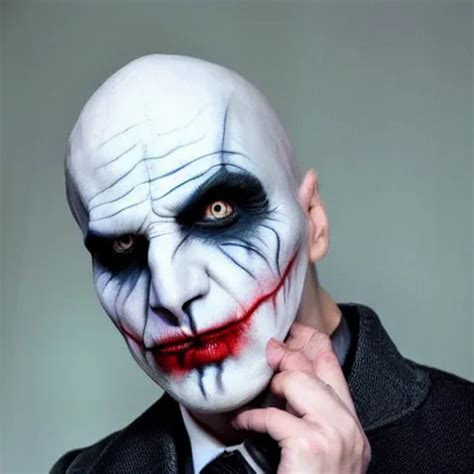 Image result for Voldemort Makeup Tutorial