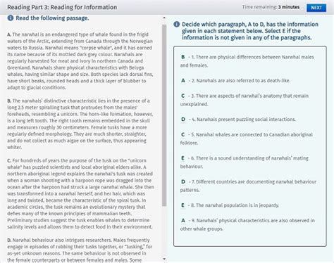 Image result for CELPIP Reading Sample Questions