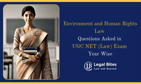 Environment and Human Rights Law Questions Asked in UGC NET Exam | UGC ...