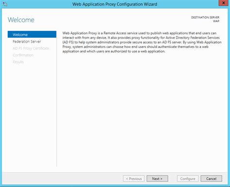 Image result for Web Application Proxy ADFS