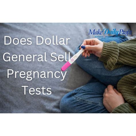 Pregnancy Tests Dollar General at Wilma Breazeale blog