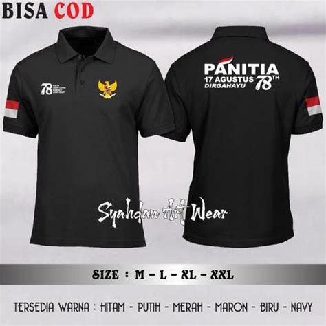Jual ON SALE POLOSHIRT KAOS KERAH / KAOS POLO PANITIA 17 AGUSTUS ...