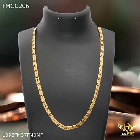 Freemen Stylish Nawabi Line Biscuit Chain for Man - FMCG206 – Freemen®