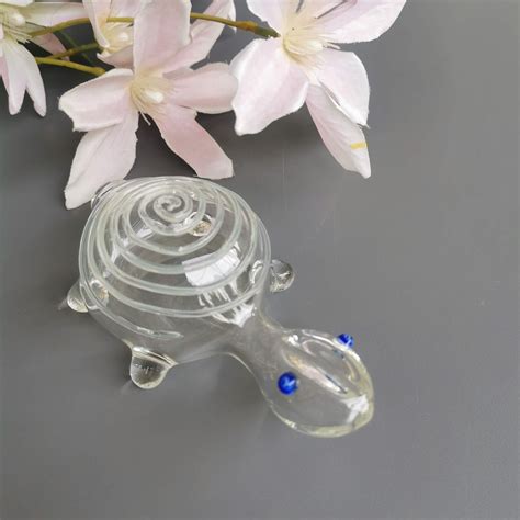 Tabletop Decor | Good Luck Glass Turtles- Clear