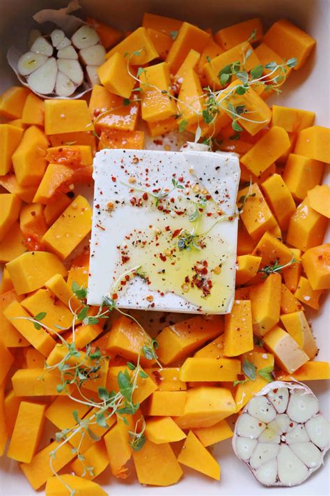 Butternut squash pasta - Pasta in creamy butternut squash sauce