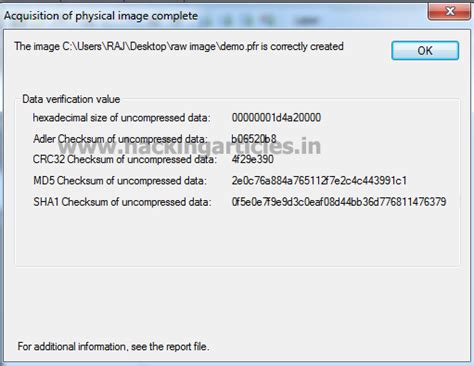 How to Create Drive Image using Forensic Replicator