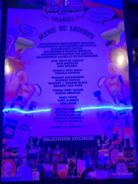 Menu at Fonda Dulce Jesus Mio restaurant, Ocala