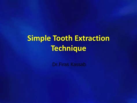 Image result for Simple Tooth Extraction Step