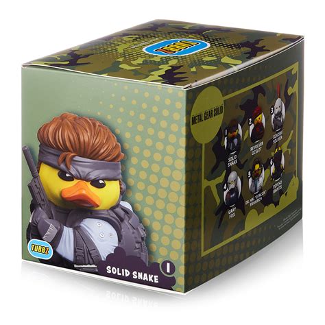 Фигурка-утка Tubbz Metal Gear Solid Solid Snake (Box) – купить в ...