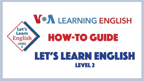 Image result for VOA English Learning Level 2 Lesson 14