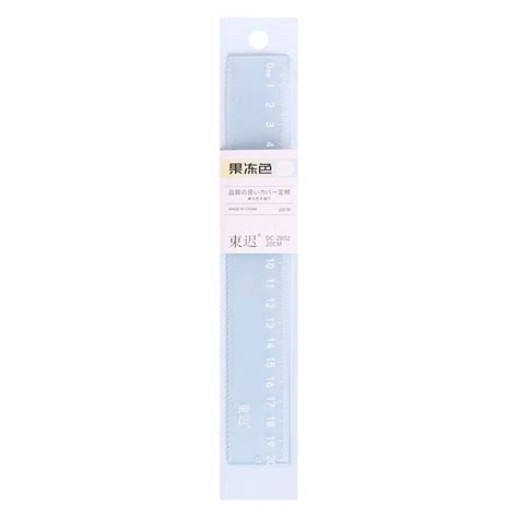 Creative Jelly Colored Ruler,Color Transparent Ruler Plastic Rulers ,7 ...