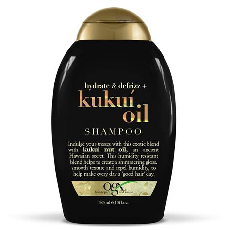 Buy OGX Hydrate + Defrizz Kukui Oil Shampoo | kukui nut oil infused ...