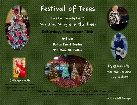 Festival of Trees - Mix and Mingle Community Event, 939 S Main St ...