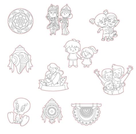 Pre Marked Base Design All Cartoon Drawing – ArtElora