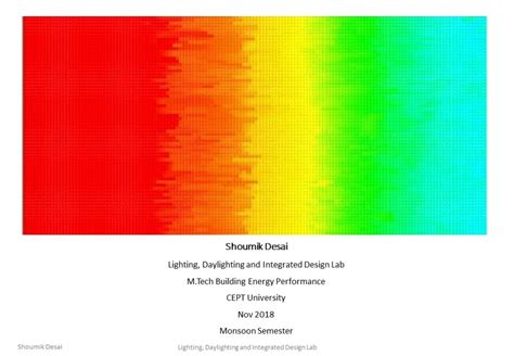 Lighting, Daylighting and Integrated Design Lab | CEPT - Portfolio
