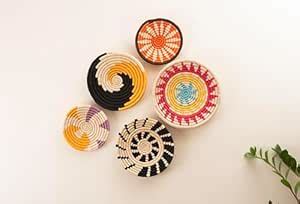 Buy Gulaabi Ghar Handcrafted Wall Decor Plates, Home Decor for Living ...
